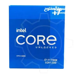  1 للبيع مذر بورد مع معالج cpu  i7 11700k