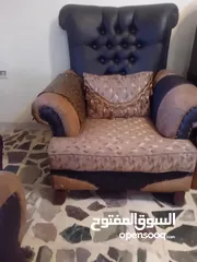  2 طقم كنب للبيع عشر مقاعد