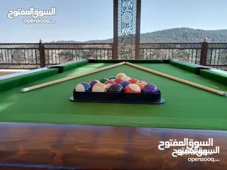  1 طاولة بلياردو 7قدم
