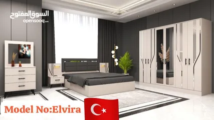  20 غرف نوم تركي 7 قطع مميزه شامل تركيب ودوشق الطبي مجاني