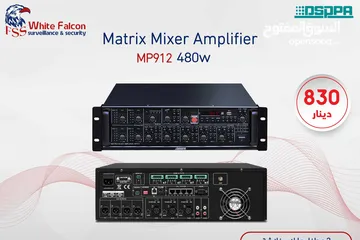  1 4x4 مضخم صوت خلاط مصفوفة MP912