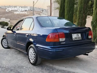  29 هوندا سيفيك موديل 1996 وفل اتوماتيك أزرق مميز