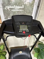  1 جهاز كهربائي للركض والمشي  - W8000  من Active Sports    ، Auxمدمج ب جهاز مساج ،مدخل