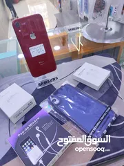  4 التفاحه الاصلي iPhone XR جيجا 64 بطارية 75 مش مفتوح ابدا فحص معه بكج هدية