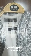  8 فستان (قفطان) /ماركة شي شوكليت/لون حليبي/ اقرأي الوصف تحت