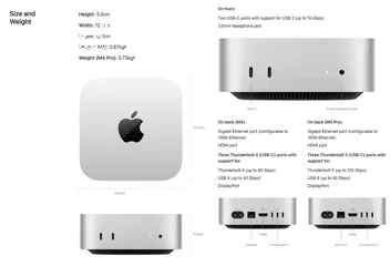  6 Mac Mini M4 (2024)  16GB RAM / 256GB SSD