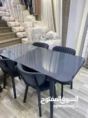  4 طاوله طعام استعمال خفيف جدا