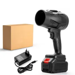  3 منفاخ الهواء التيربو المحمول Mini Turbo Jet Blower  يتميّز بمحرك قوي بدون فرشاة تصل سرعته إلى 130