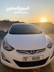  1 Hyundai Elantra - Clean Car - Less Driven - GCC