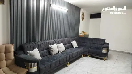  7 شقة مشطبة للبيع اطلالة ساحرة ع كل مدينة نابلس في دوار التعاون