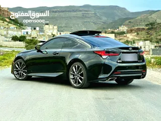  3 لكزس 2021 RC 350 F-sport الوحيده في اليمن