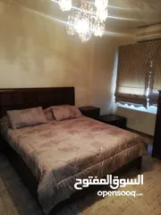  27 للايجار شقه مفروشه فرش فاخر  3 غرف نوم و 3 حمامات صاله وصالون ومطبخ