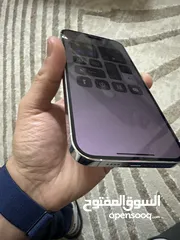  9 Iphone 14 pro max 128 بحالة الوكالة بطاريك 87٪؜