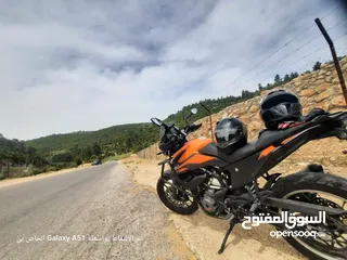  3 للبيع او البدل  KTM Adventure 390 - موديل 2021  كامل الاضافات   مغامرات وراحة وقوة