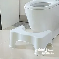  8 الجلوس الصحي قاعدة رفع القدمين في الحمامات القاعدة وكرسي الحمام الصحي تجعل جسمك ياخد زاوية 35 درجه