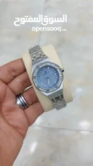  2 وصلت أحدث موديلات. Audemars. ساعه حريمي شيك جدآ. معدن صلب 100%ب ألوان IPG ضد الصدأ .