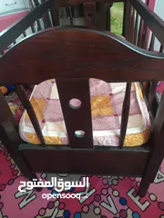  2 تخت بيبي خشب للبيع