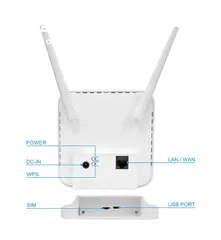  4 راوتر الانترنت المنزلي والمحمول بتقنية الجيل الرابع Olax AX6 Pro 4G Router يعمل بالكهرباء او بالبطار