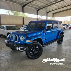 1 Jeep wrangler 4xe 2021 hybrid plug-in  2000c turbo charger 375 hp
