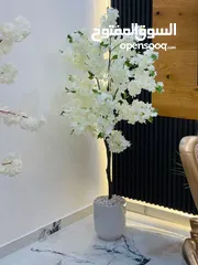  2 شجرة اللوز الاصطناعي الفخم