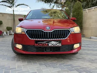  4 سكودا فابيا ترخيص 2021 محرك 1000 بنزين اوتوماتيك 105 حصان