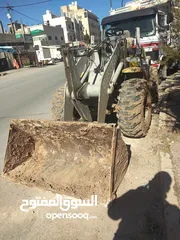  5 حفار مع جكJCBوجرافة صغير للايجار