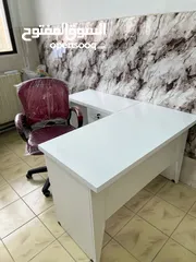  13 مكتب تفصيل بسعر المصنع خشب لامينت مستورد 120*60 باقل سعر بالمملكه مع وحده ادراج معلقه