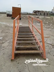  1 Steel landing stairs