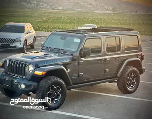 5 ‏  JEEP WRANGLER RUBICON Hybrid Plug IN Full  جيب روبيكون الجديد هايبرد كهرباء+ بنزين 2022-