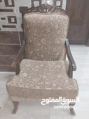  7 طقم كنب خشب مش تجاري