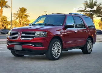  1 2015 Lincoln Navigator / Gcc Specs / V6 Twin Turbo  / Full Option / 7 Seats / Sunroof