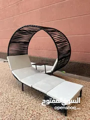  3 Beach / outdoors garden chaise lounge