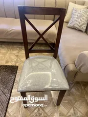  3 طاولة سفرة انيقة 8 مقاعد للبيع بحالة ممتازة  شبه جديد للبيع