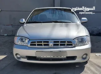  19 كيا سبيكترا 2001 بسعر 2400 جير عادي سياره نظيفه جدا  kia spectra 2001
