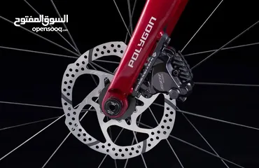  5 POLYGON Strattos S7D Bike (RED)دراجة بوليجون ستراتوس ديسك بريك لون أحمر