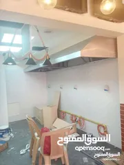  14 تجهيزات مطاعم ، دكت ، هودات ، مداخن ، جميع اعمال الستانلس  ، طاولات ورفوف ستانلس غذائي بجودة عالية