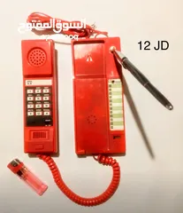  15 تلفونات قرص وتلفونات ارضي (كبسات) مميزة. الاسعار على الصور.