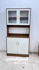  4 بوفيه مطبخ زجاج ولا أروع لو مطبخك دايمًا مليان أغراض ومحتارة وين ترتّبيهم الك الحل