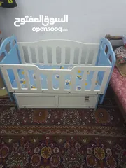  2 سرير اطفال خشب