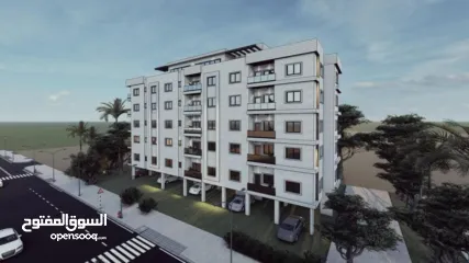  14 شقه للبيع مساحة 140م بإطلاله  مميزه