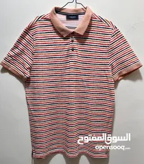 3 تي شيرت رجالي متعدد الألوان، رقبة بولو، قطن، أكمام قصيرة، جذاب وفريد ​​من نوعه