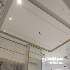  3 ديكورات جبصين اسقف عزل حواط اسقف ديكورات غرف نوم مطابخ حمامات