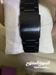  6 ساعة CITIZENS الاصلية المضادة للماء بلكستك الاسود والقلب الازرق الداكن-سبورتي كاجويل