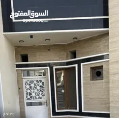  2 دار سكن مجمع الآمال vip طابقين شارع رئيسي خمس غرف نوم واجهه مرمر