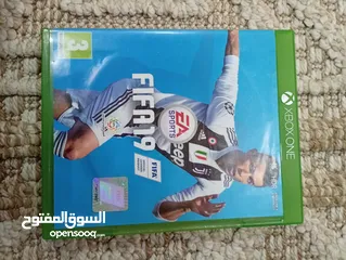  3 اقراص XBOX one  ،GTAوFIFAو2K20