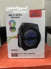  2 سماعة محموله متعددة الوسائط (Multi-Media Speaker) من نوع Sing-e، موديل ZQS8153