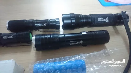  4 اضويه وكشاف راس