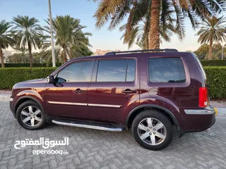  7 هوندا بايلوت TOURING 4WD ,GCCموديل 2012