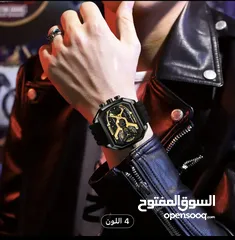  8 ساعة عمل رجالية من POEDAGAR مع شاشة رقمية، منبه مضيء  شحن من المستودع مجاني بلكامل 7/14يوم شحن
