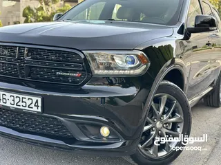  10 DODGE DURANGO 2018 (GT Edition) Full Loaded وارد الوكالة قاطع مسافة 79 الف كم فحص كامل